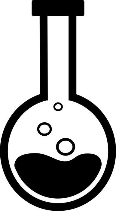 chemistry black icon