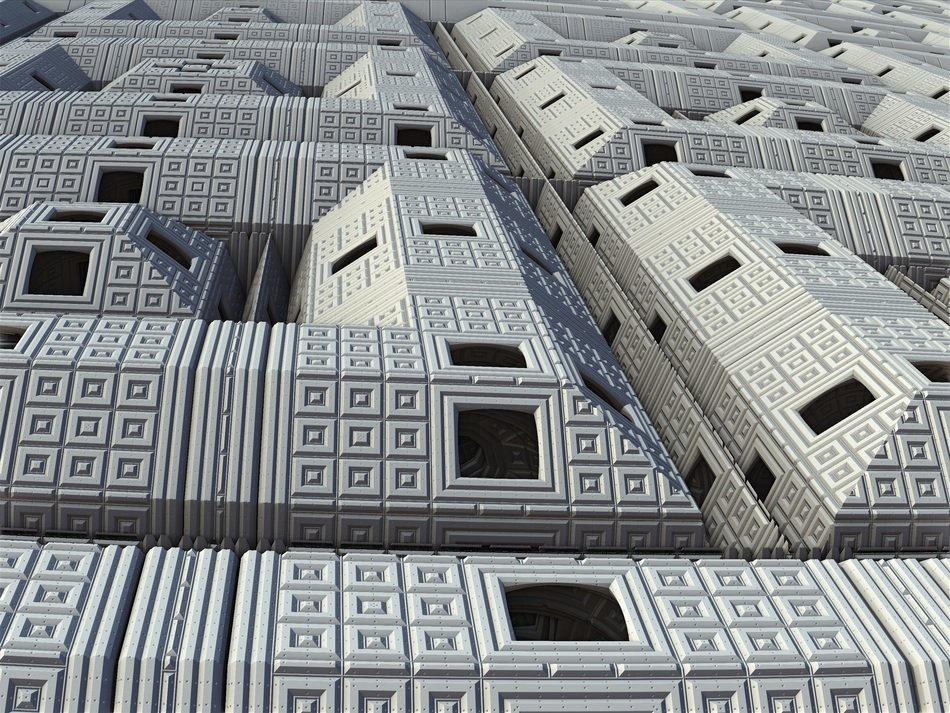 fractal mesh design