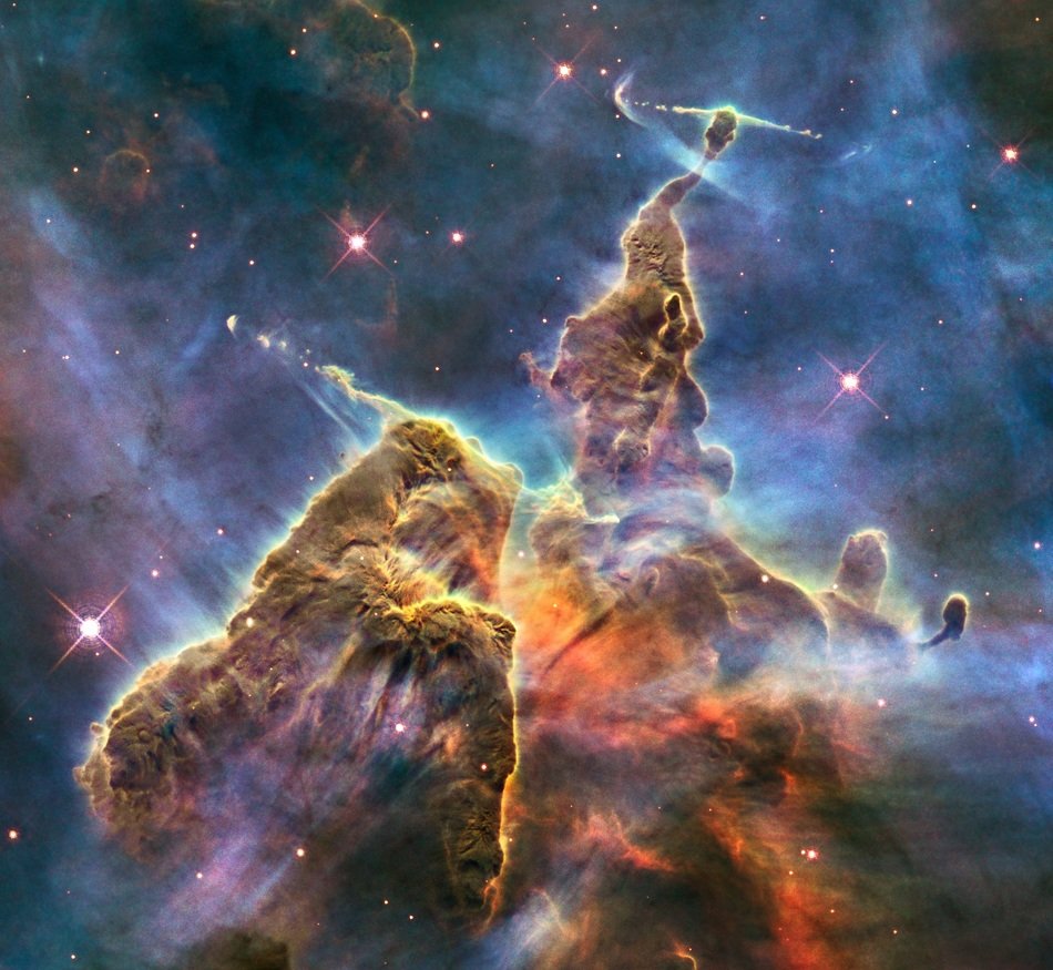 carina nebula drawing