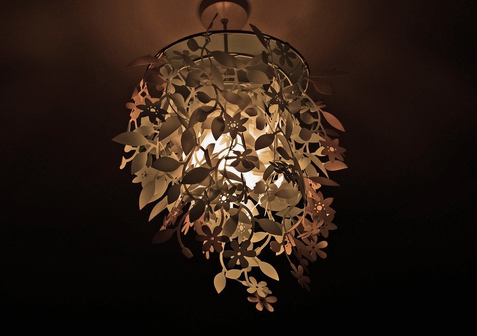 nice light lamp with the decorations