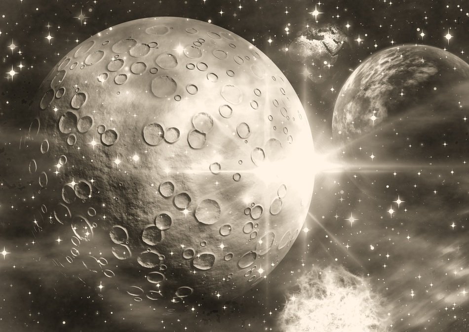 Unusual image of the planets