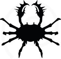 Crab Silhouette N5