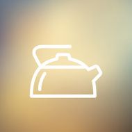Kettle thin line icon N2