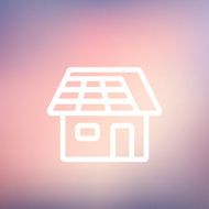 House thin line icon N2