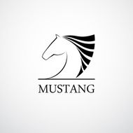 Horse symbol vector N4