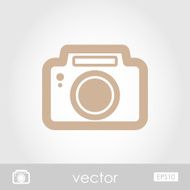Photo Camera vector icon