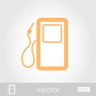 Gas Station vector icon