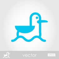 Seagull vector icon