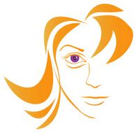 Womans eye