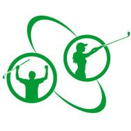 Vector silhouettes of golf N30