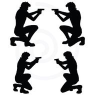 man with a gun N16