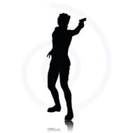 man with a gun N19