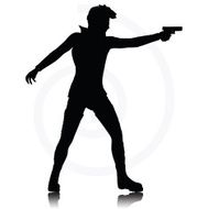 man with a gun N21