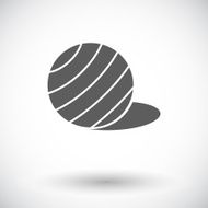 Fittball single icon N2