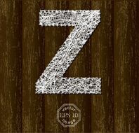 Letter Z N19