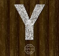 Letter Y N22