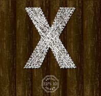 Letter X N21
