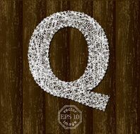 Letter Q N25