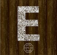 Letter E N36