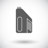Jerrycan single flat icon