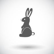 Rabbit single icon N2