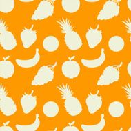 seamless pattern with fruits and berries N7