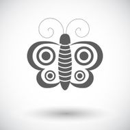 Butterfly single icon N2