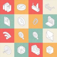 Vector Modern Flat Icons 3 N2