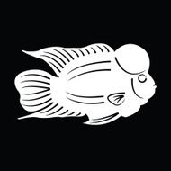 Fish Silhouette N11
