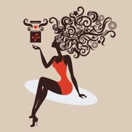 Woman with a gift N3