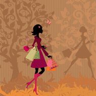 urban shopping girl N2
