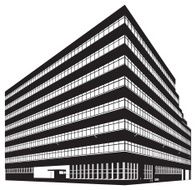 Skyscraper in a city