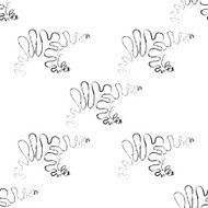 Polar bear seamless pattern N2