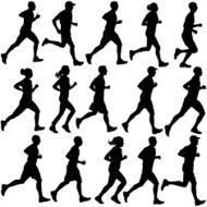 Runner Silhouettes N3