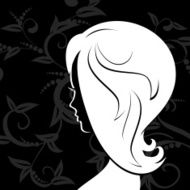 Silhouette of a girl N4