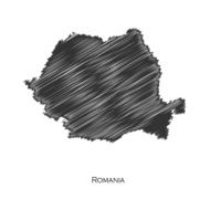 Map of Romania for your design
