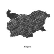 Map of Bulgaria for your design