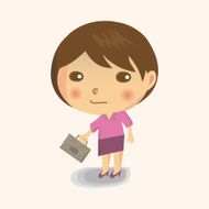 business people character theme elements vector eps N2
