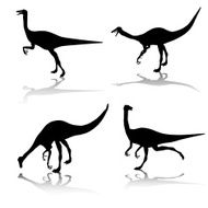 Dinosaur Silhouette Collection N2