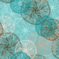 floral seamless pattern N754