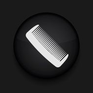 Vector comb icon Eps10 Easy to edit N2