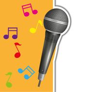 Vector music background