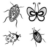 Vector Set of Insects