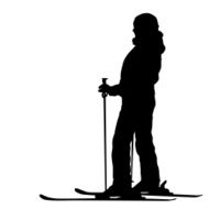 Mountain skier N3