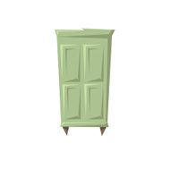 Wardrobe isolated on a white backgrounds