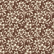 Seamless floral pattern vector illustration N14