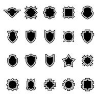 Shield Vector set 1