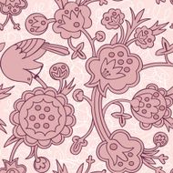 Seamless floral background N341