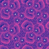seamless purple background with violets seamless pattern N4