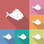 Icon of fish